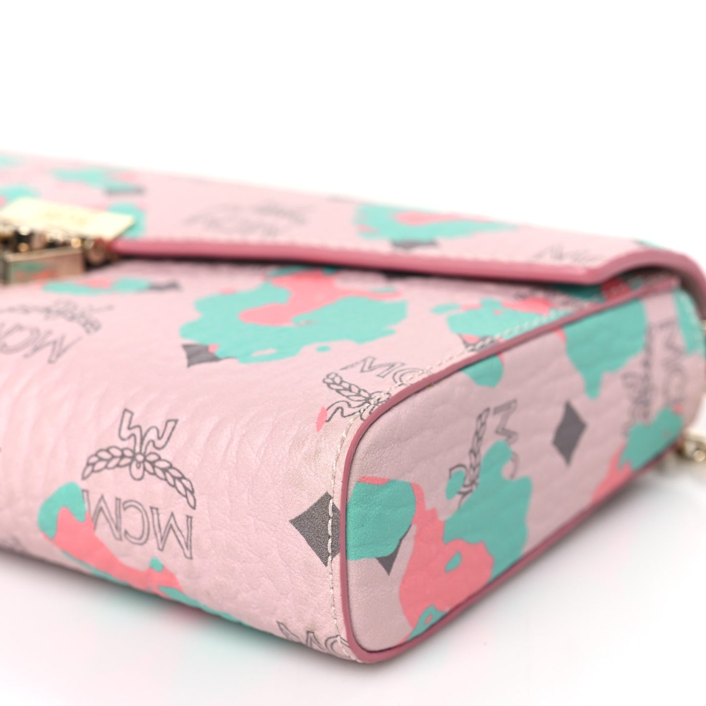 Visetos Floral Leopard Medium Millie Crossbody Bag Pink