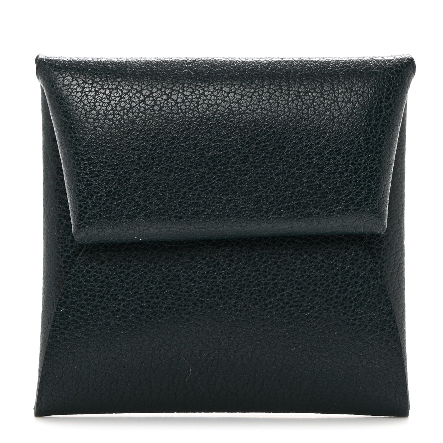 Chevre Mysore Bastia Coin Purse Vert Cypress