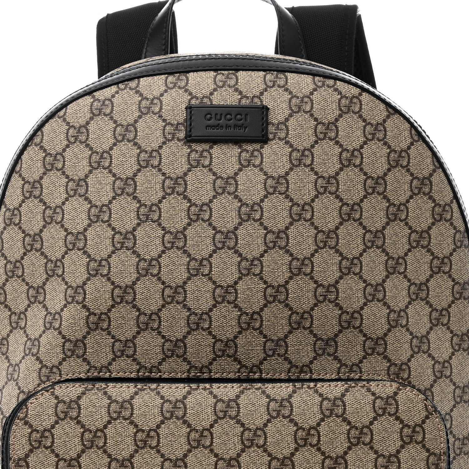 Gucci GG Supreme Monogram Medium Backpack Black 9 of 11