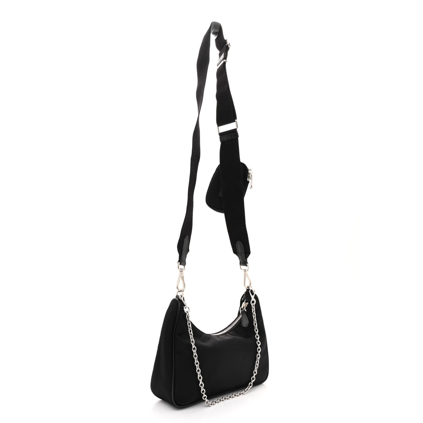 Nylon Re-Edition 2005 Shoulder Bag Black