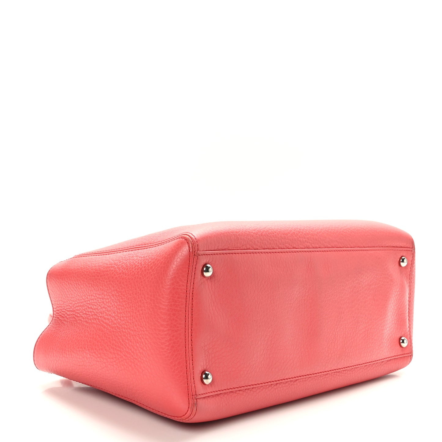 Calfskin Small Cerf Executive Shopper Tote Pink