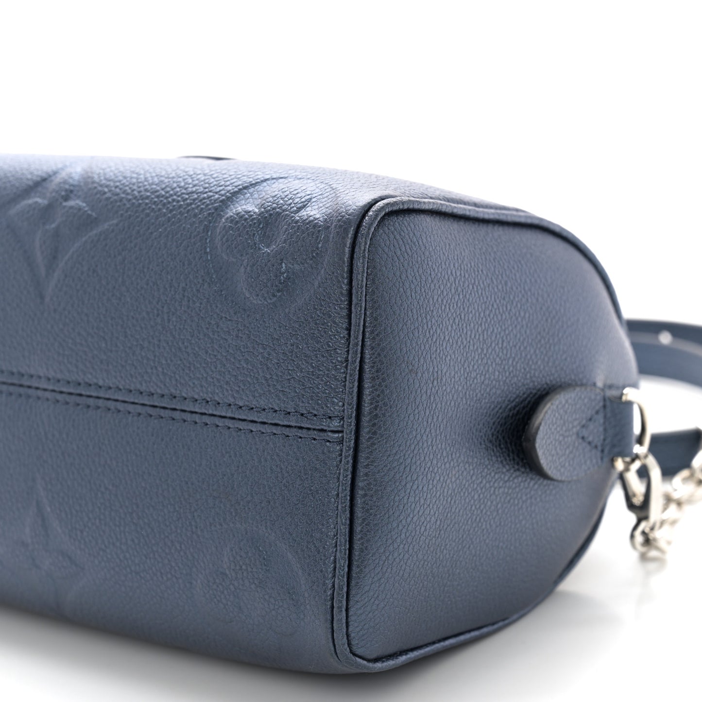Metallic Empreinte Monogram Giant Speedy Bandouliere 20 Navy Nacre