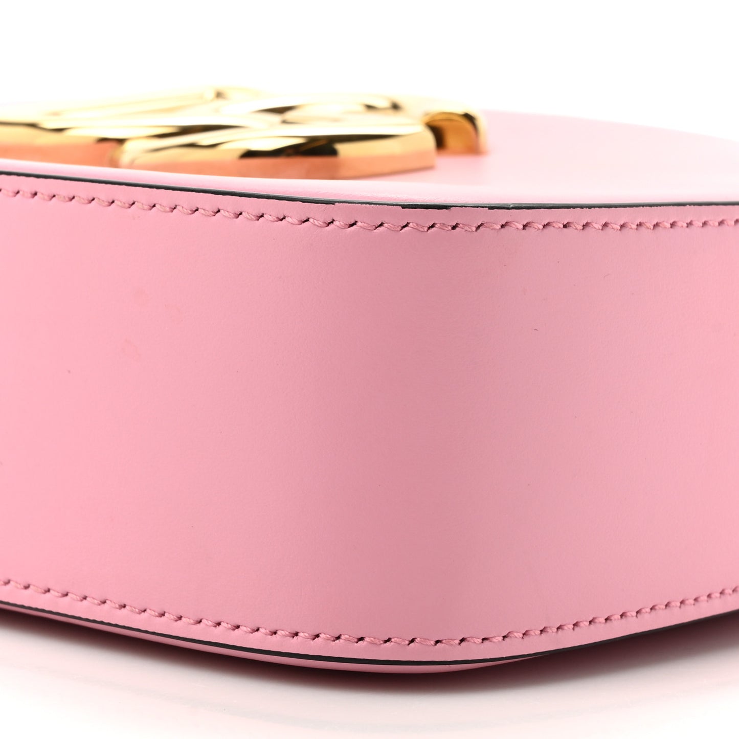 DOLCE GABBANA Calfskin Hot Stuff DG Logo 3.5 Crossbody Bag Baby Pink