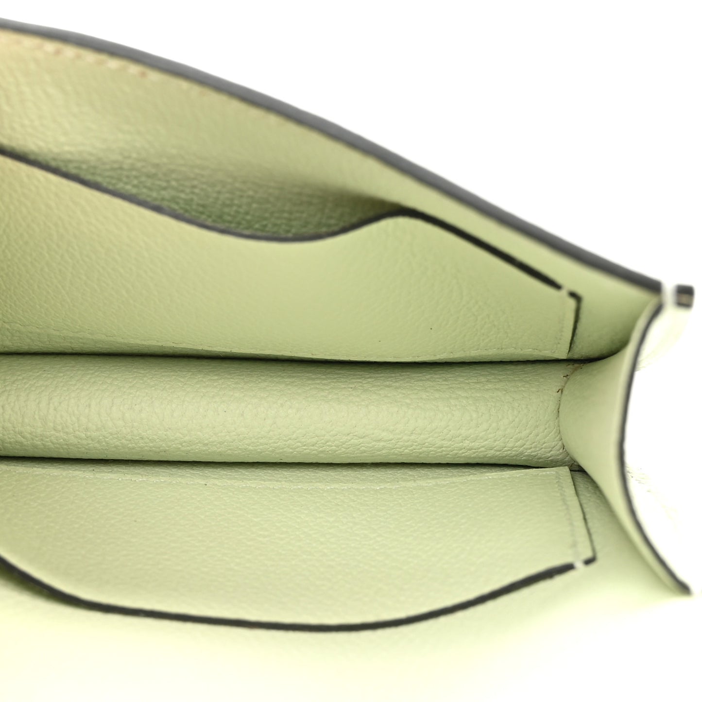 Evercolor Constance Slim Wallet Vert Fizz