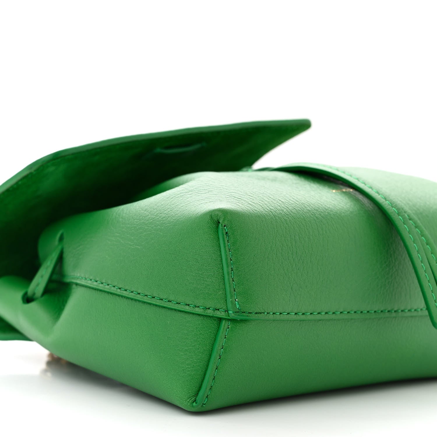 Mansur Gavriel Calfskin Mini Mini Soft Lady Bag Grass 8 of 9