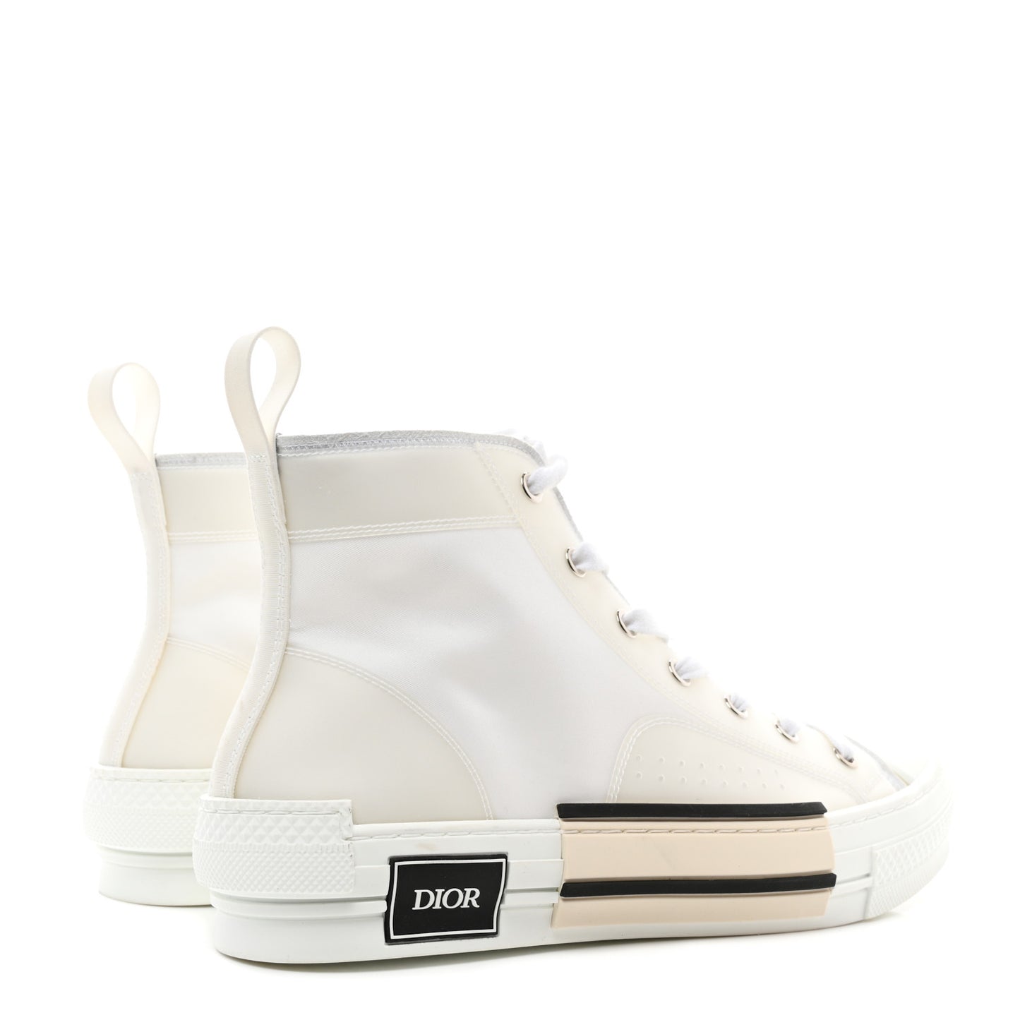 Canvas Mens B23 High Top Sneakers 42.5 White