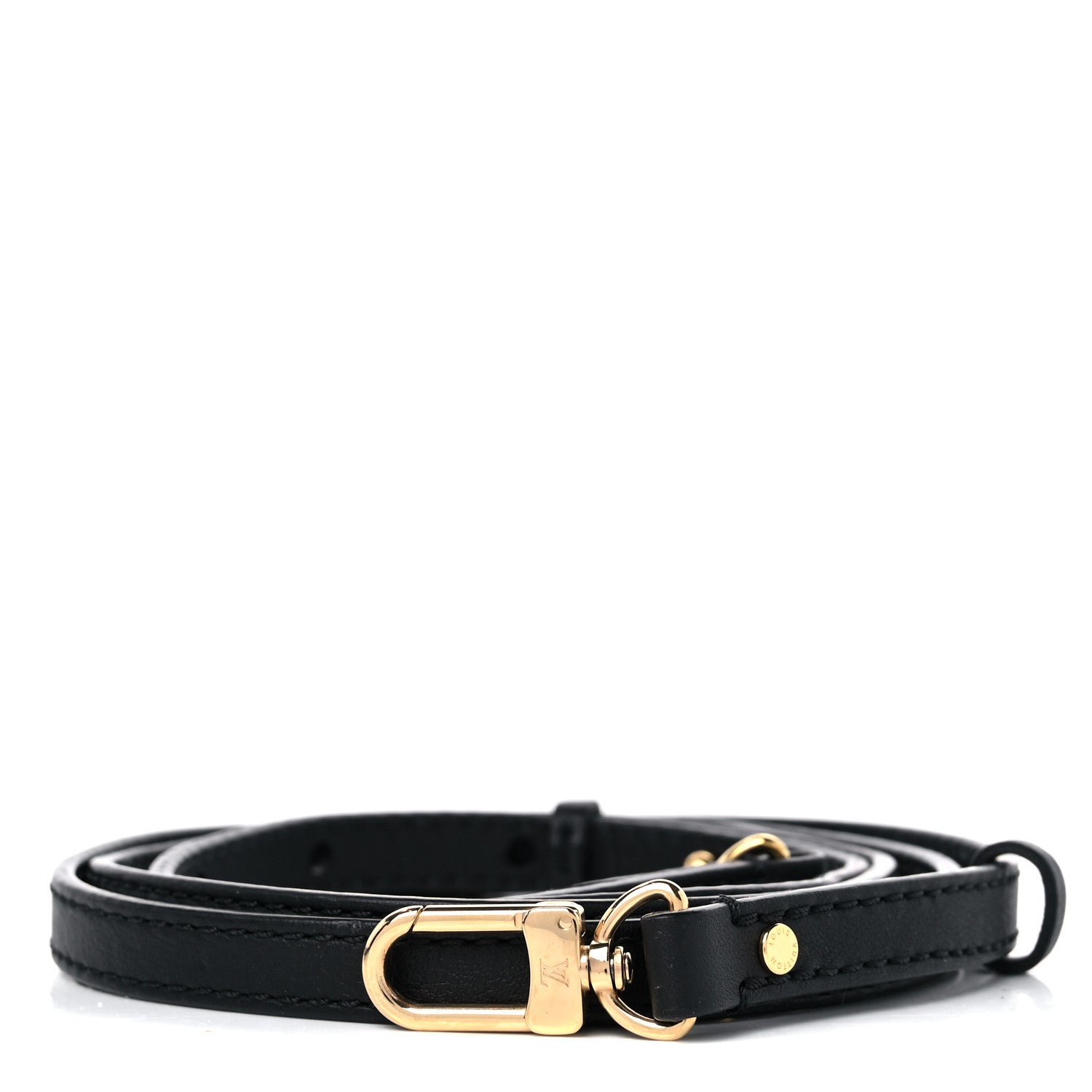 Louis Vuitton Calfskin Palm Springs Backpack Mini Strap Black 1 of 4