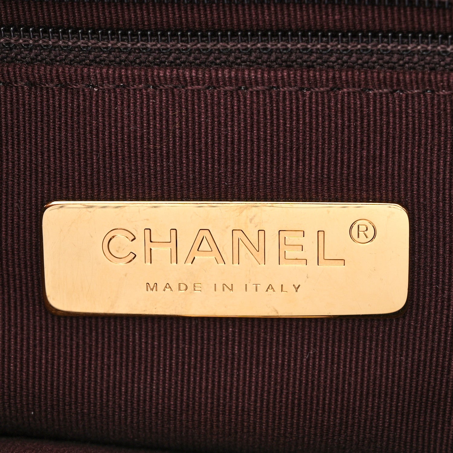 Chanel Lambskin Quilted Large Chanel 19 Flap Dark Brown 6 of 10