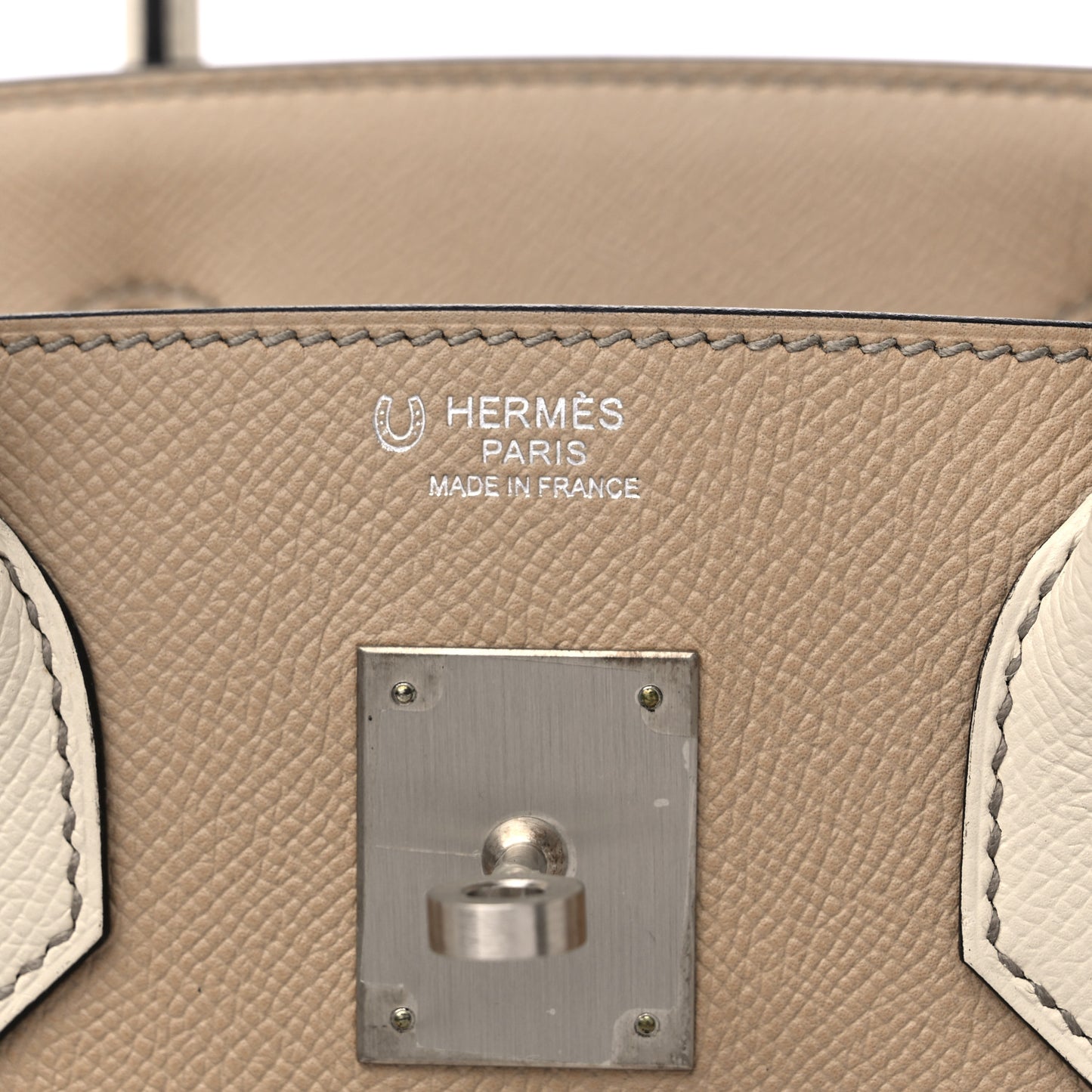 Epsom Horseshoe Birkin 30 Trench Craie