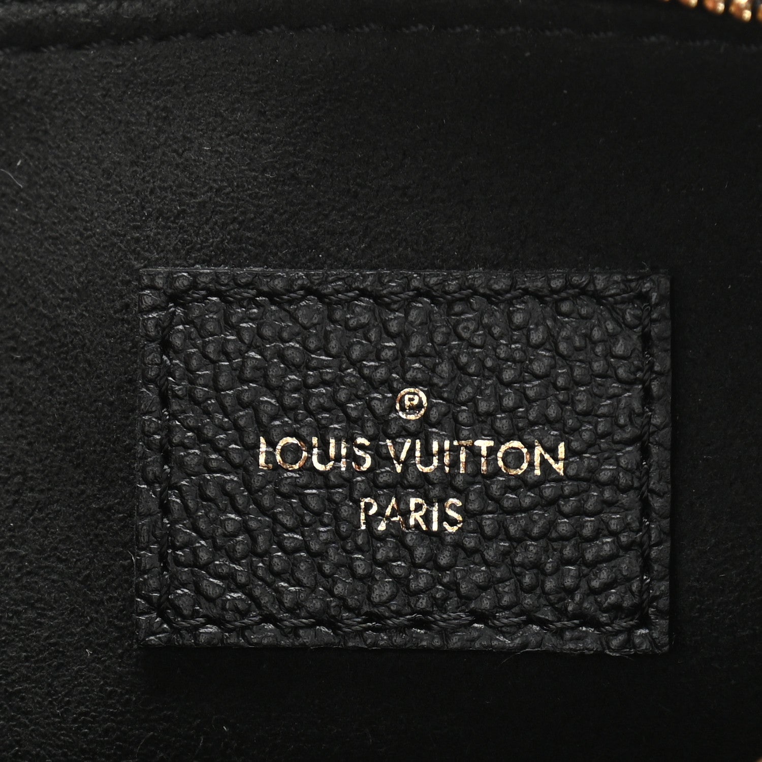 Louis Vuitton Empreinte Monogram Giant Multi Pochette Accessories Small Pochette Black 6 of 10