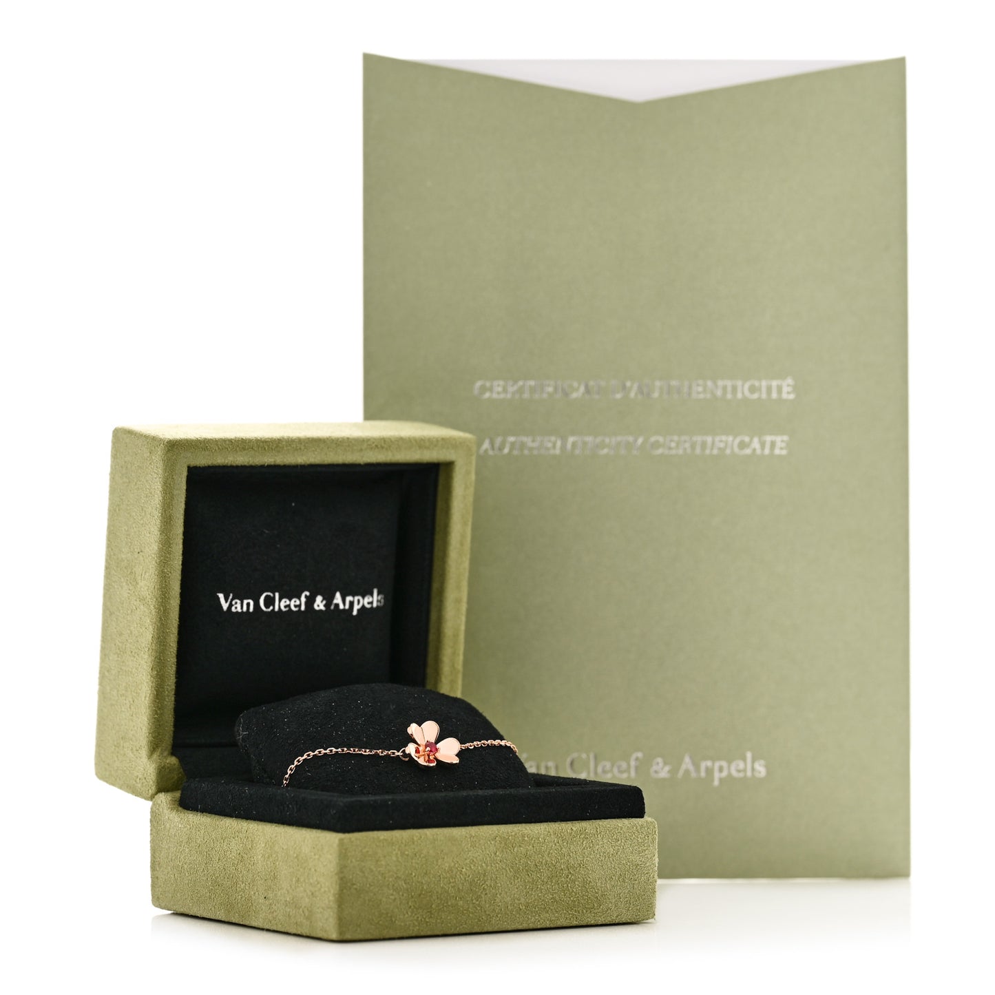 18K Rose Gold Ruby Mini Frivole Bracelet