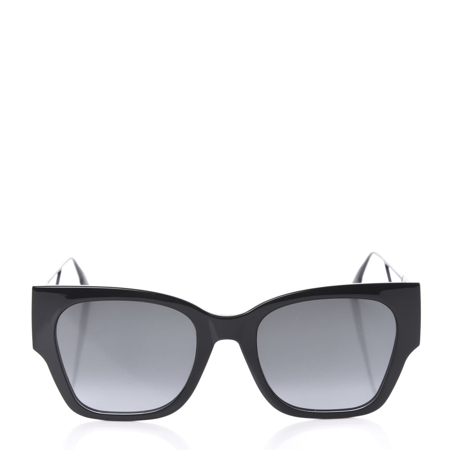 Rectangular 30 Montaigne 1 Sunglasses Black