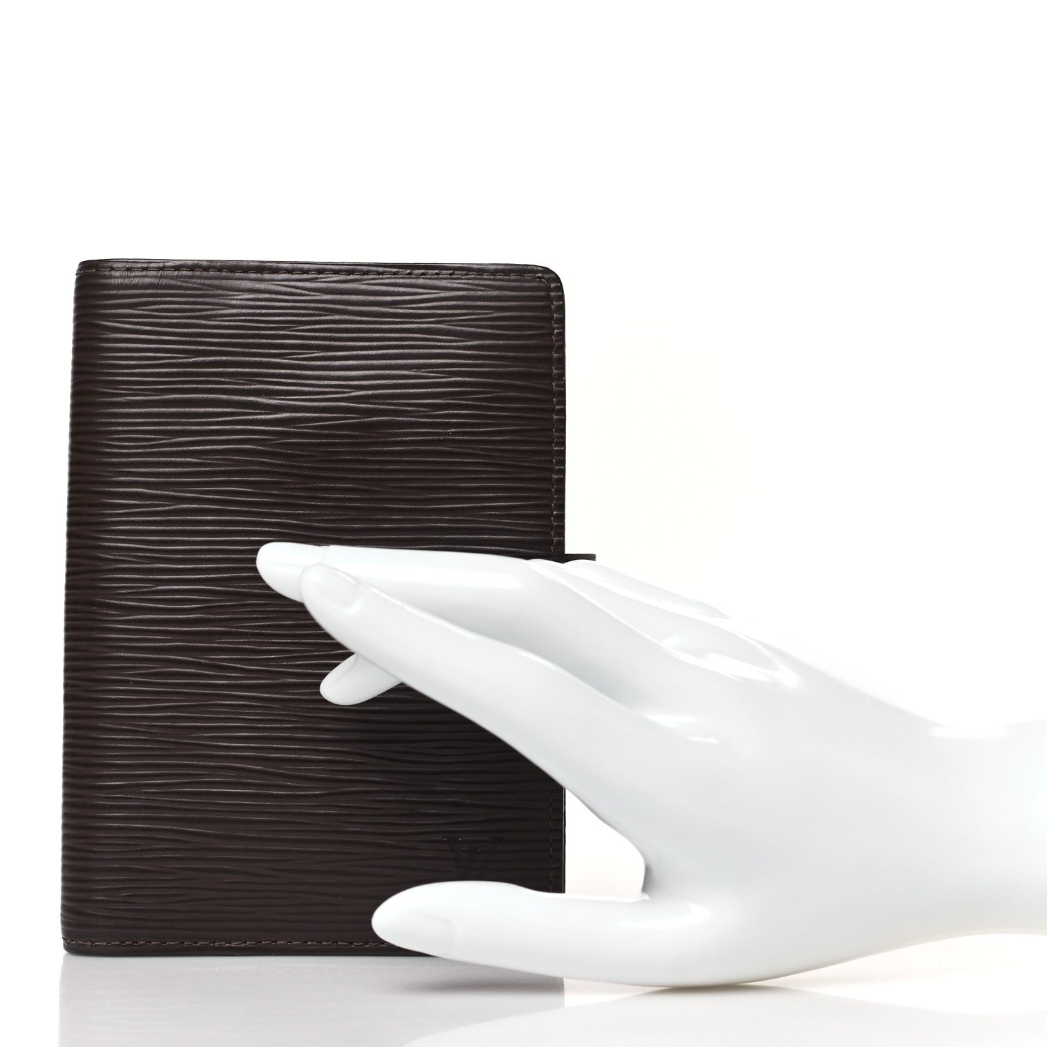 Louis Vuitton Epi Small Ring Agenda Cover Moka 2 of 10