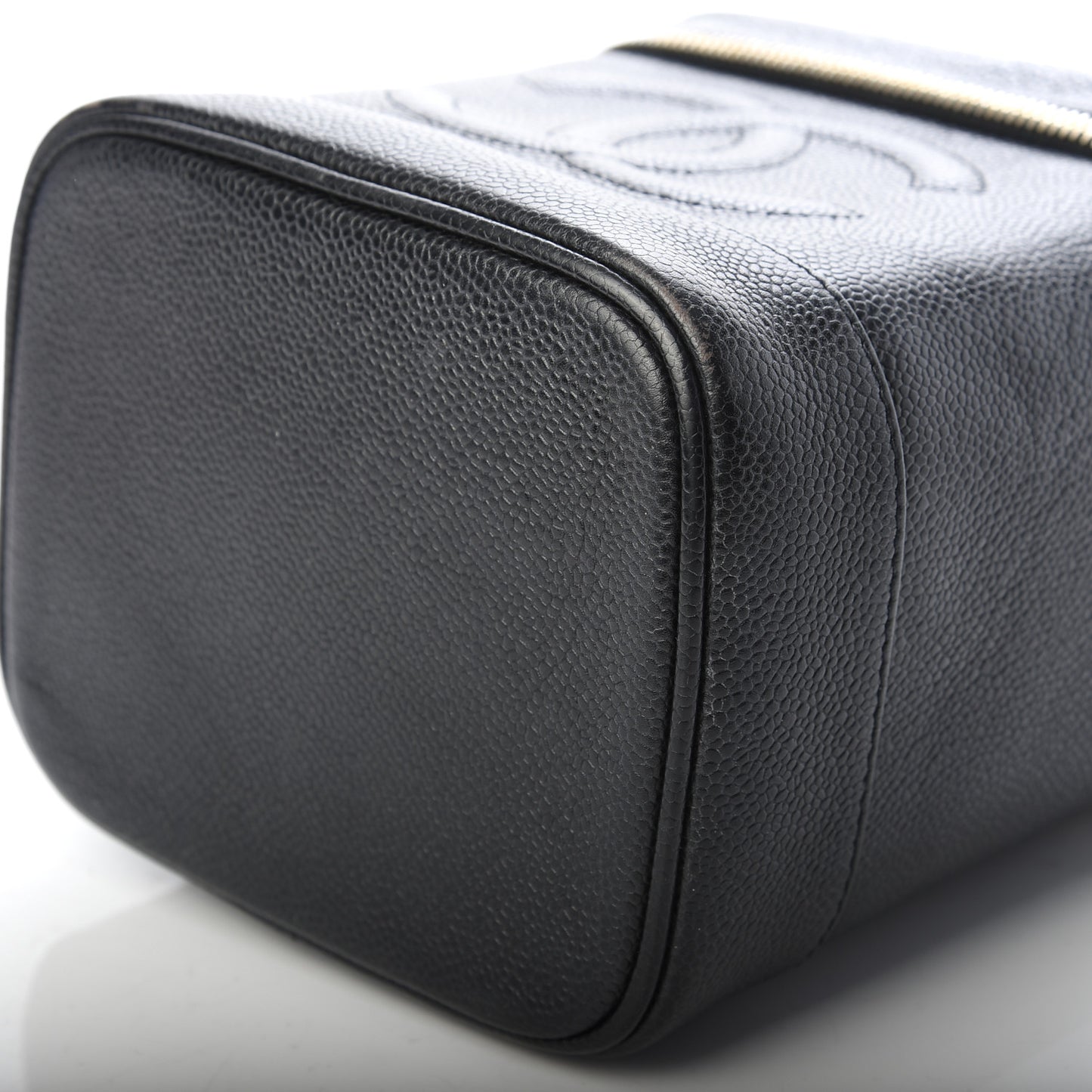 Caviar Cosmetic Vanity Bag Black