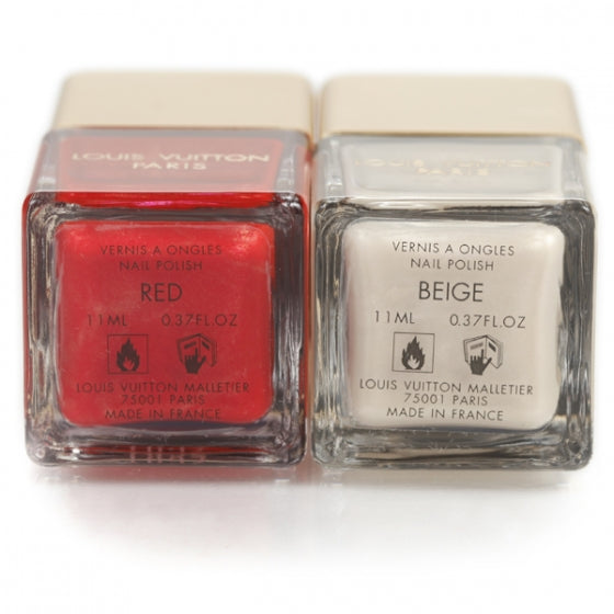 Vernis Nail Polish Set Red Beige VIP