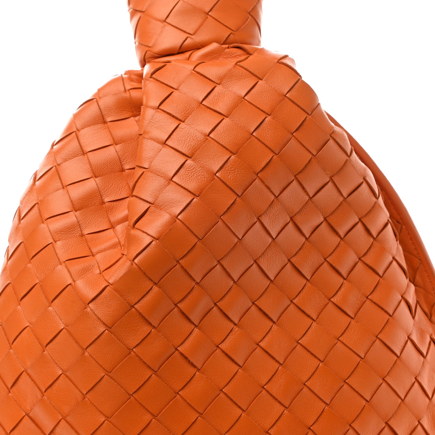 Nappa Intrecciato BV Twist Orange