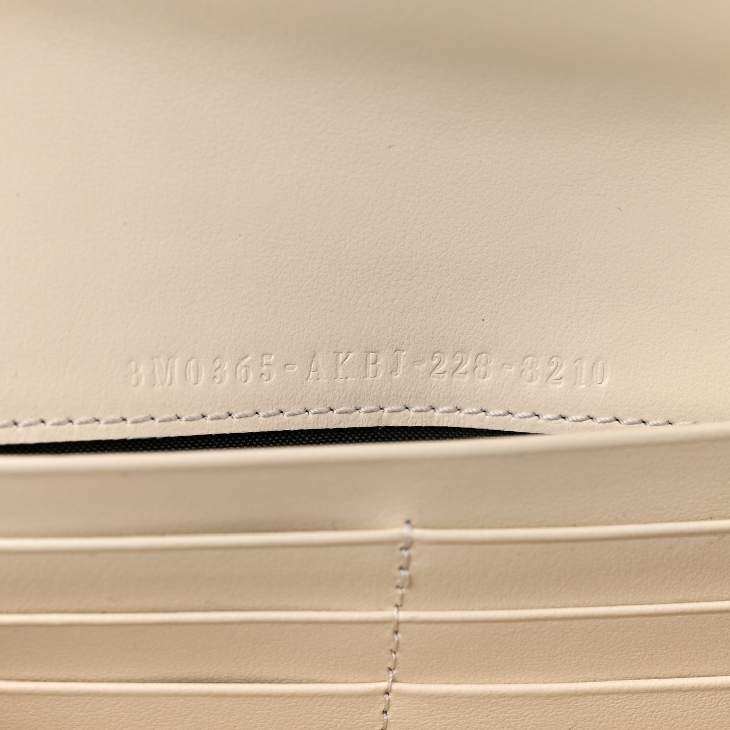 X VERSACE Glazed Fabric Fendace FF Baroque Continental Wallet On Chain Gold White Rosa