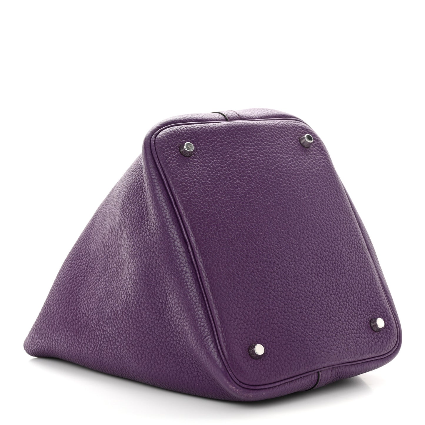 Taurillon Clemence Picotin Lock 22 MM Ultraviolet