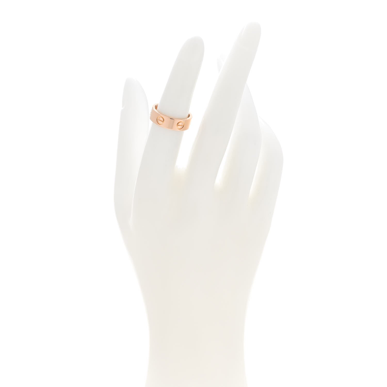 Cartier 18K Pink Gold 5.5mm LOVE Ring 50 5.25 2 of 4
