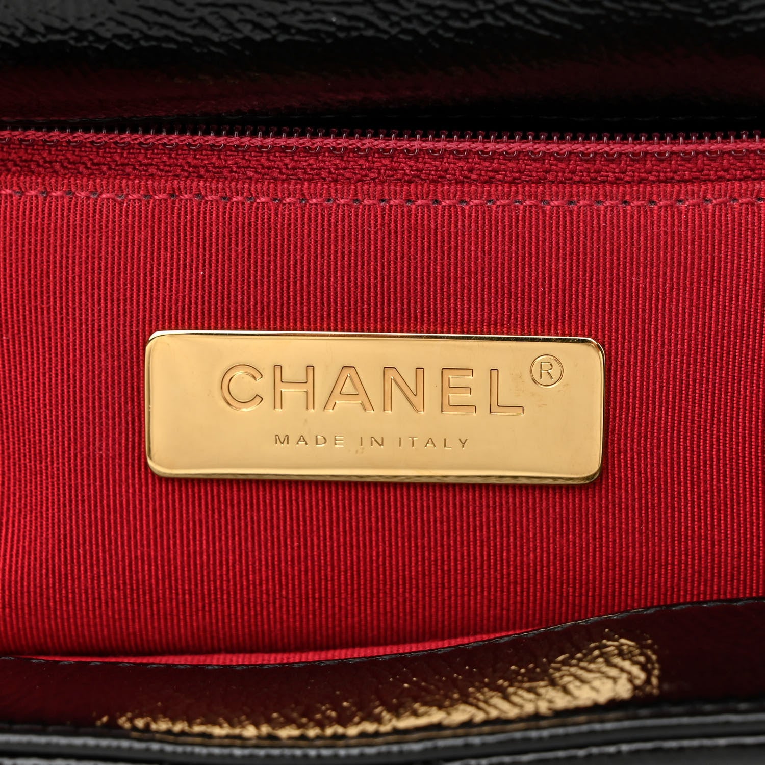 Chanel Shiny Crumpled Calfskin Quilted Medium Chanel 19 Flap Black 6 of 10