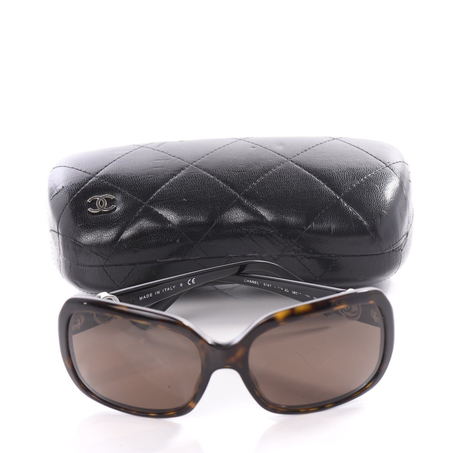 Square CC Sunglasses 5147 Tortoise