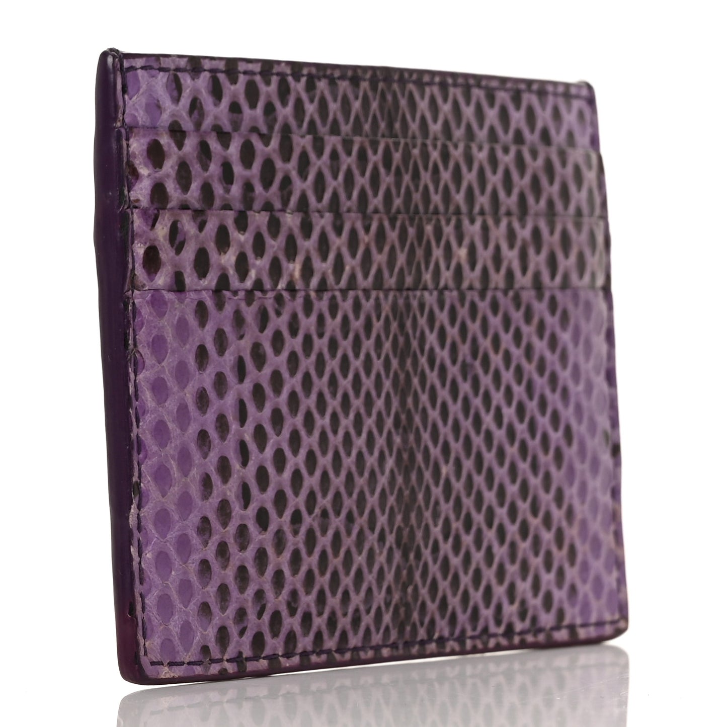 Lizard Card Wallet Purple