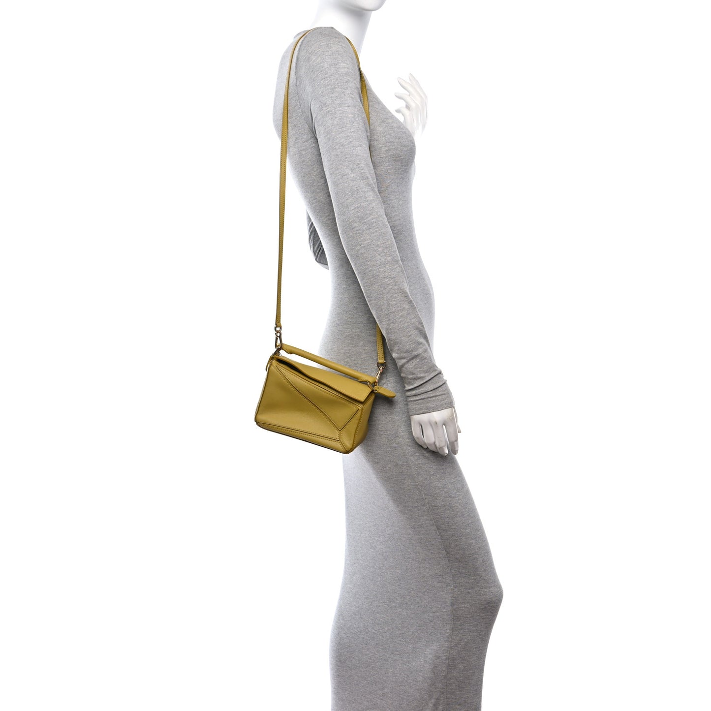 Calfskin Mini Puzzle Bag Sahara