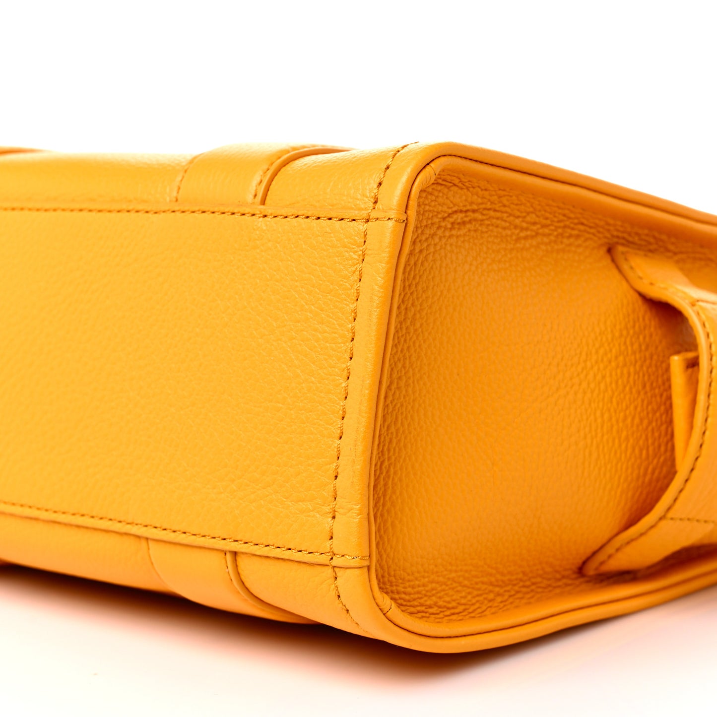 Grained Calfskin Small The Tote Bag Artisan Gold