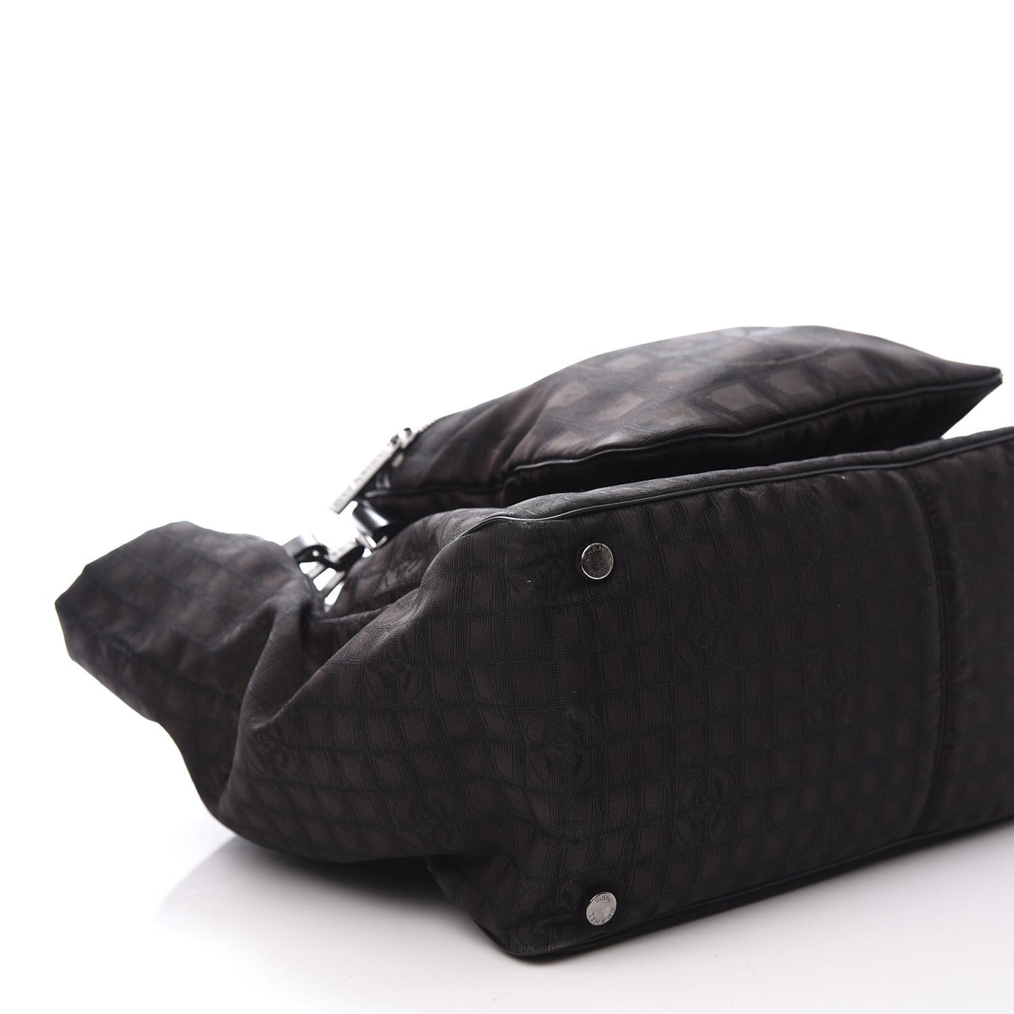 Nylon Travel Convertible Tote Black