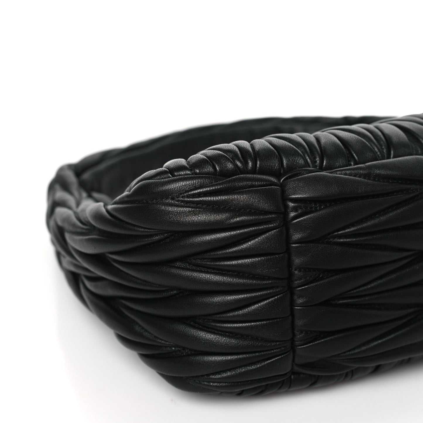 Nappa Matelasse Wander Large Hobo Black