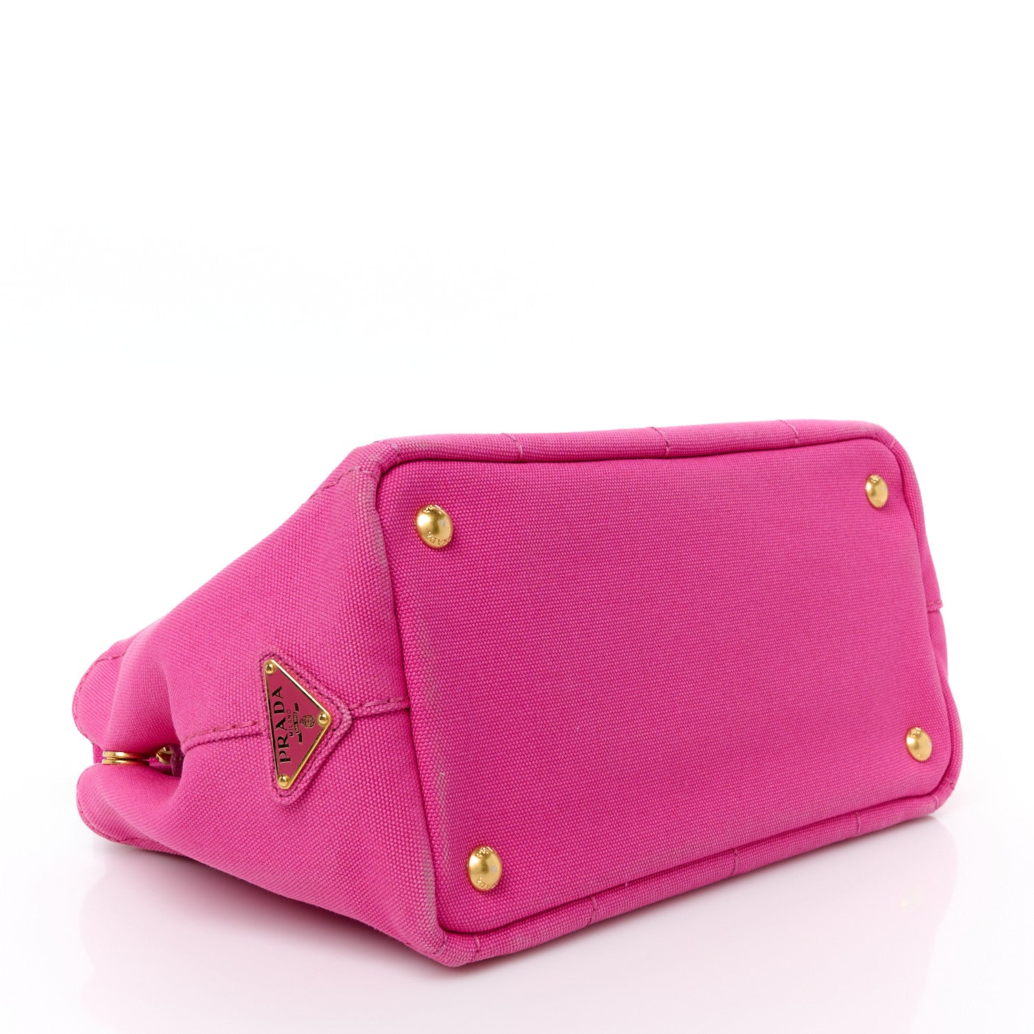 Prada Canapa Small Logo Tote Peonia 4 of 12