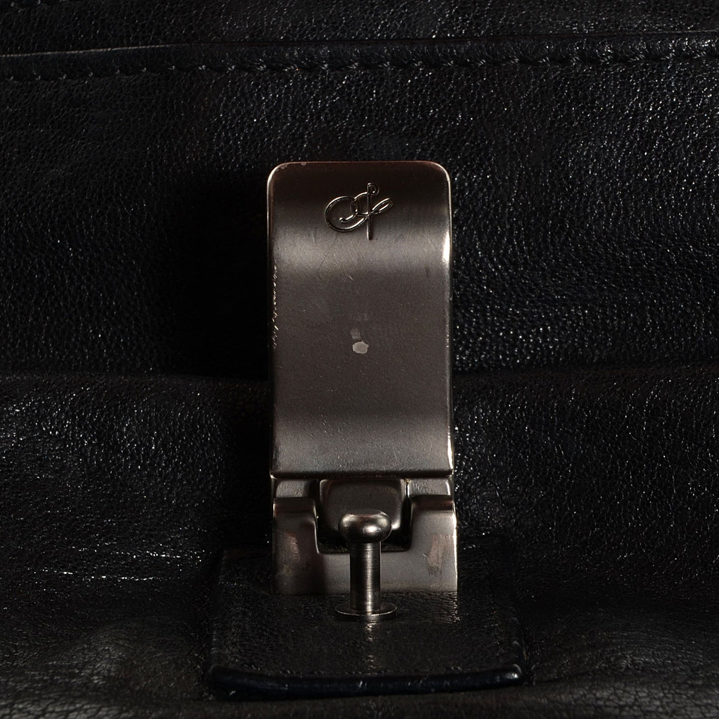 Lambskin PS1 Medium Satchel Black