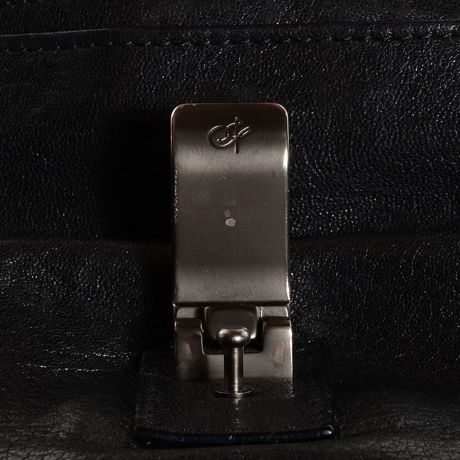 Proenza Schouler Lambskin PS1 Medium Satchel Black 3 of 12