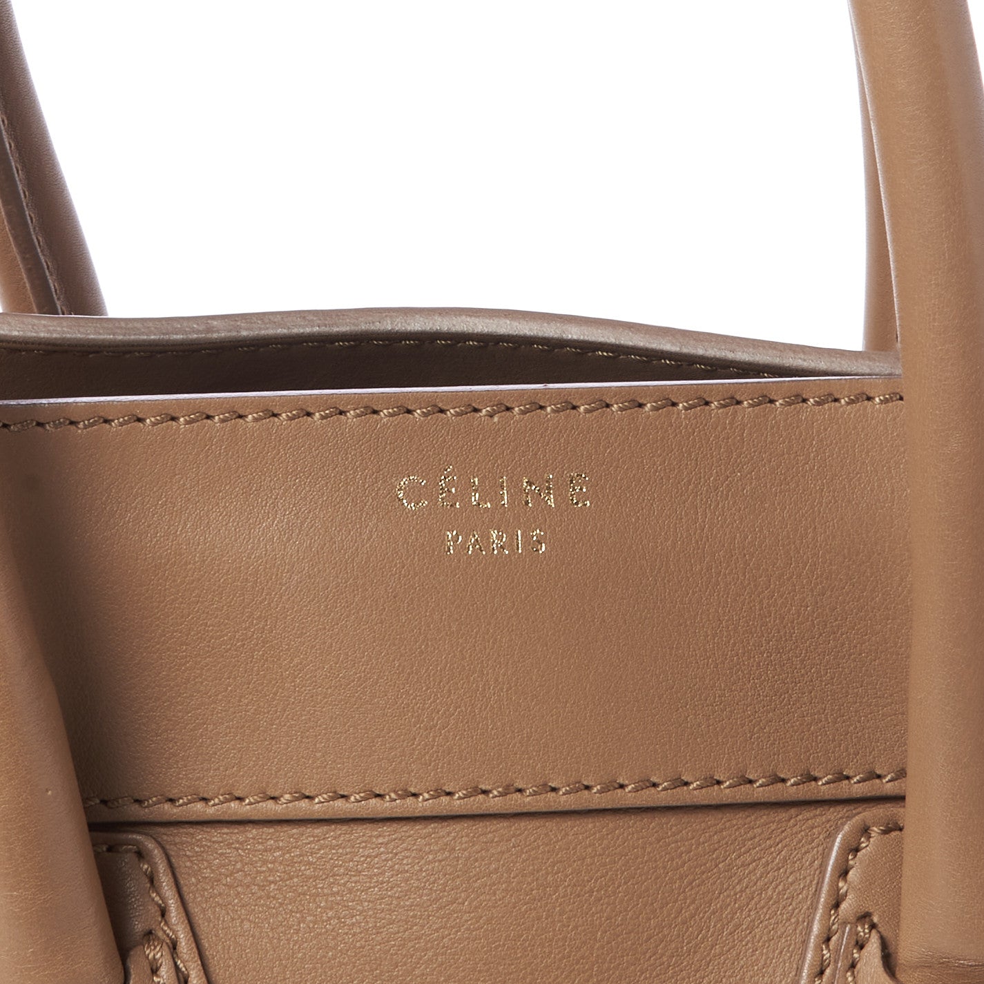 Smooth Calfskin Mini Luggage Dune