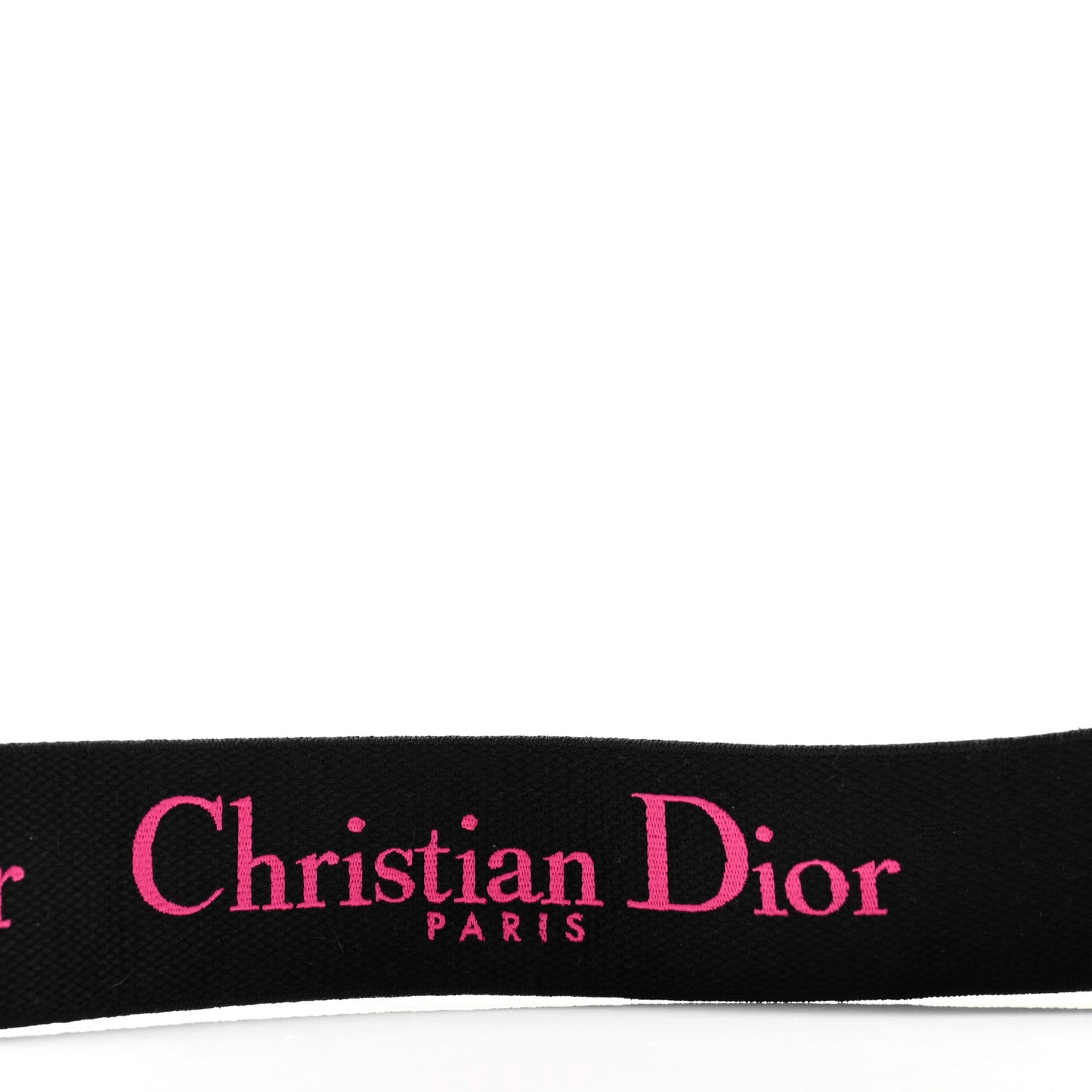Canvas Embroidered Shoulder Strap Fuchsia Bleu