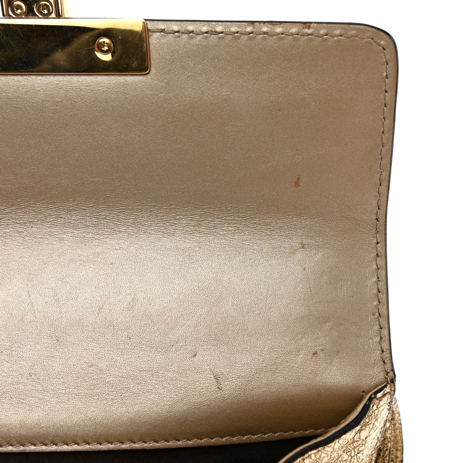 Gucci Galassia Small Padlock Shoulder Bag Platino 10 of 13