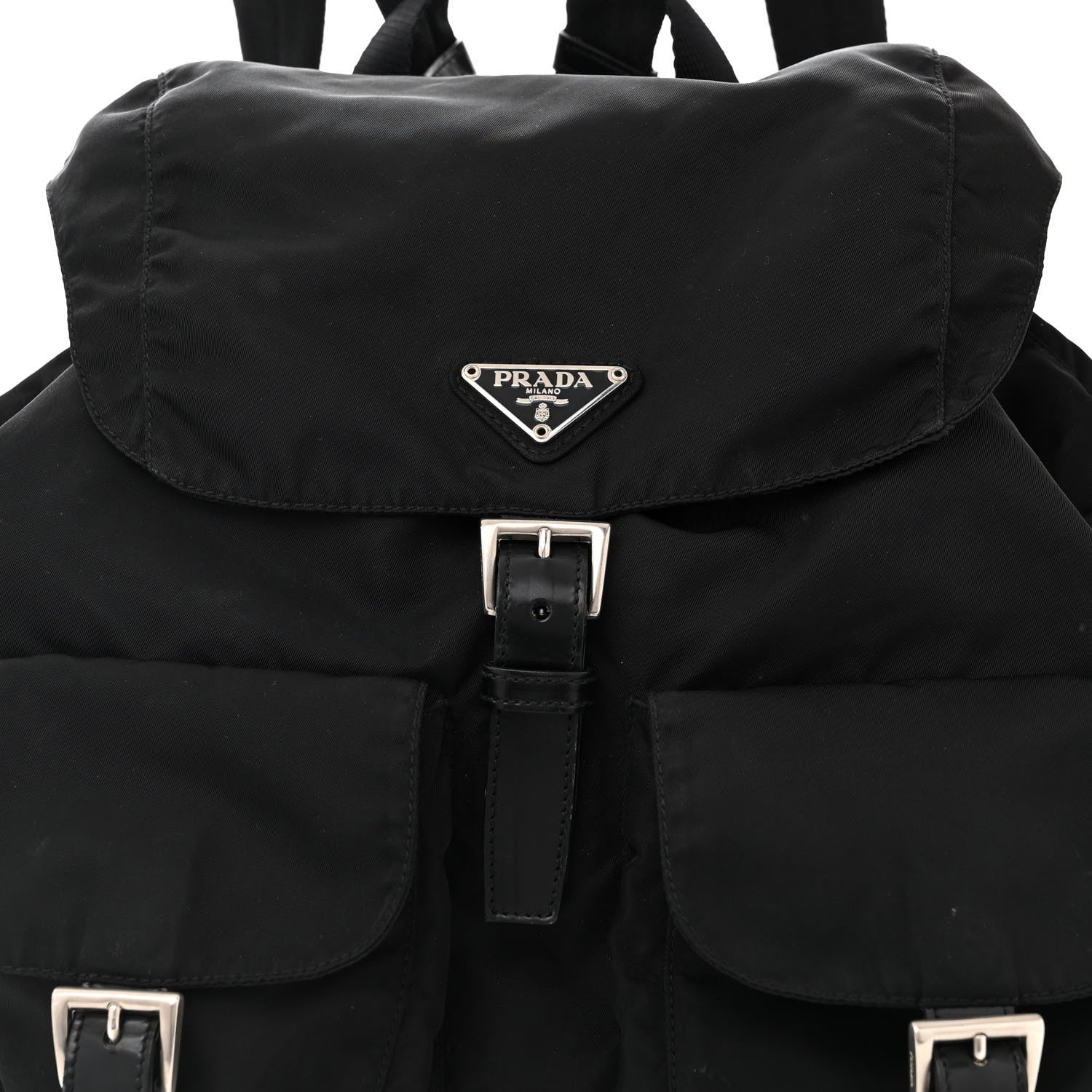 Prada Tessuto Nylon Vela Backpack Black 7 of 10