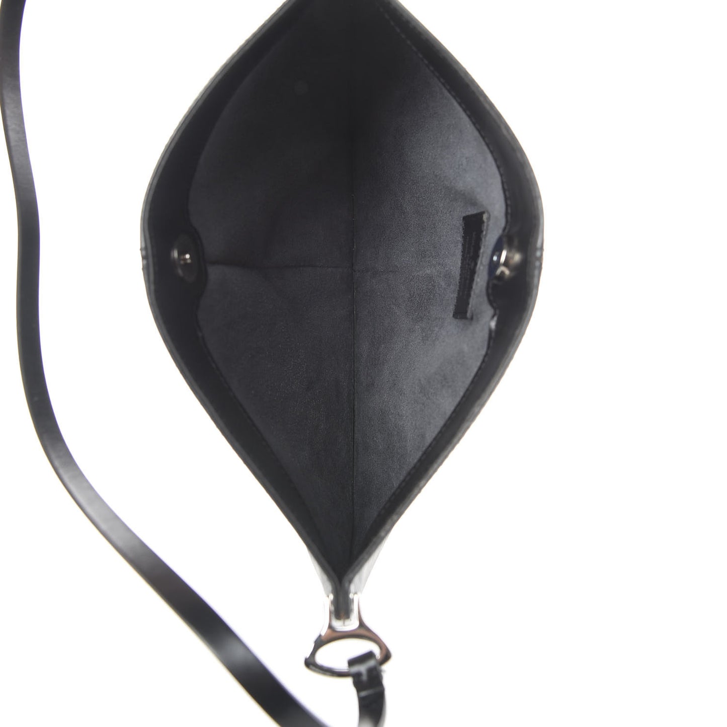Epi Demi Lune Pochette Black