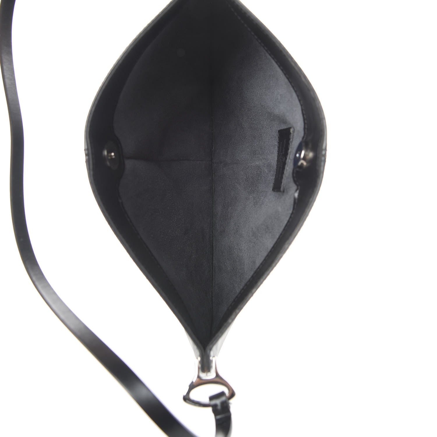 Louis Vuitton Epi Demi Lune Pochette Black 5 of 9
