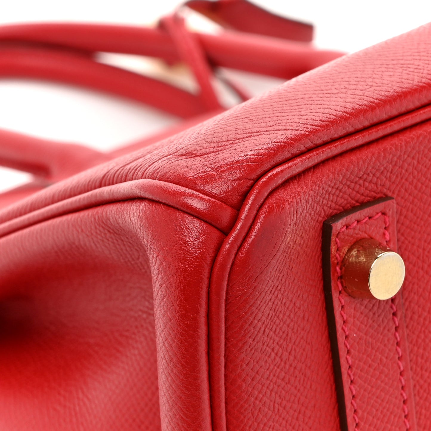 Epsom Birkin 30 Rouge Casaque