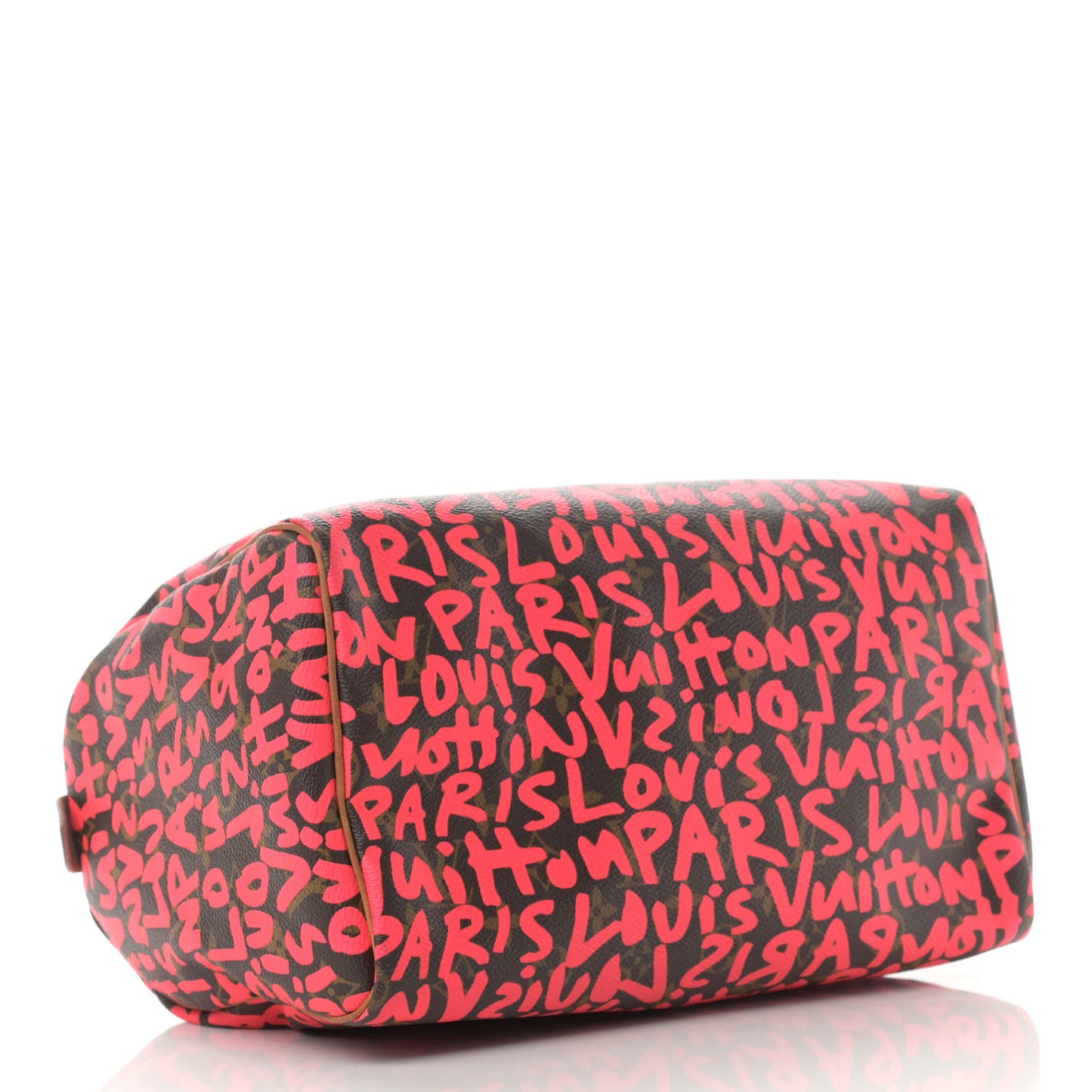 Monogram Graffiti Speedy 30 Fuchsia