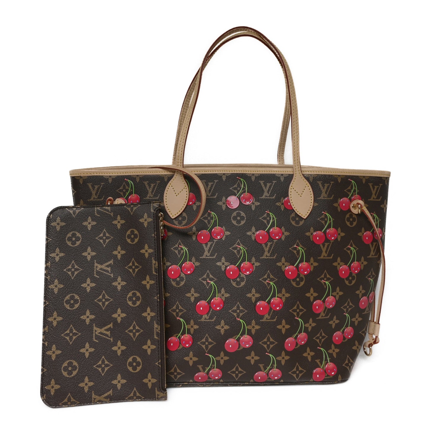 LV X TM Monogram Cerises Neverfull MM