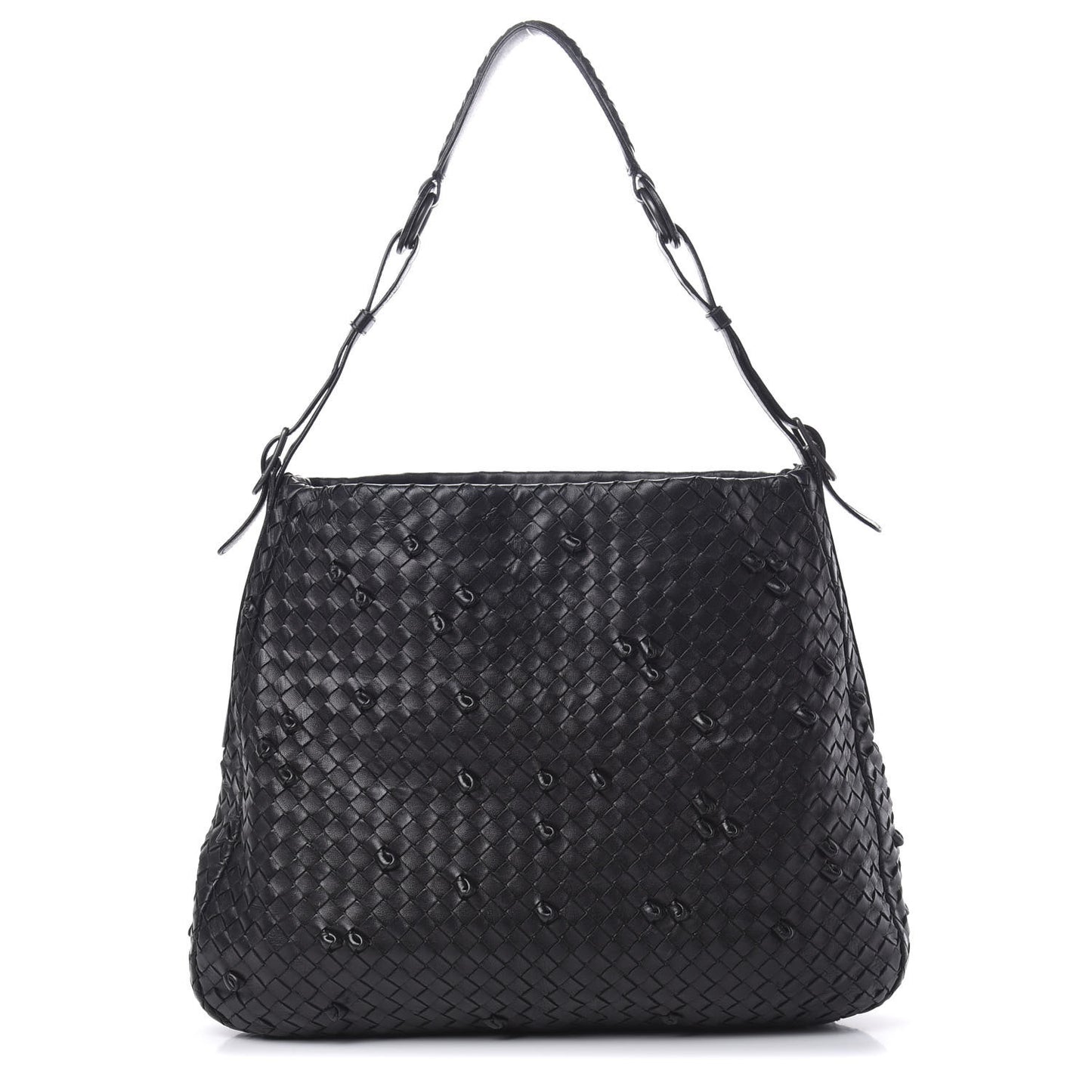 Nappa Intrecciato Naruto Knot Hobo Black