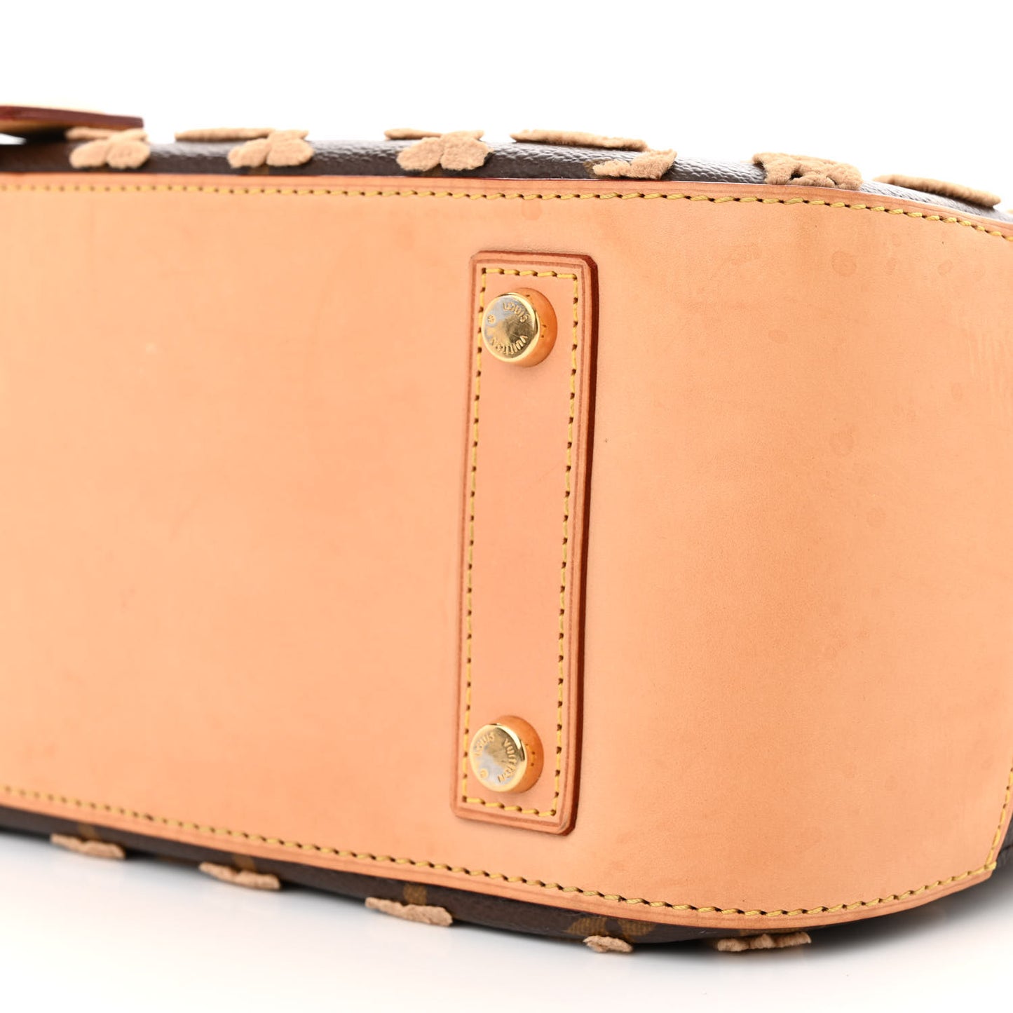 Monogram Tuffetage Deauville Cube Caramel