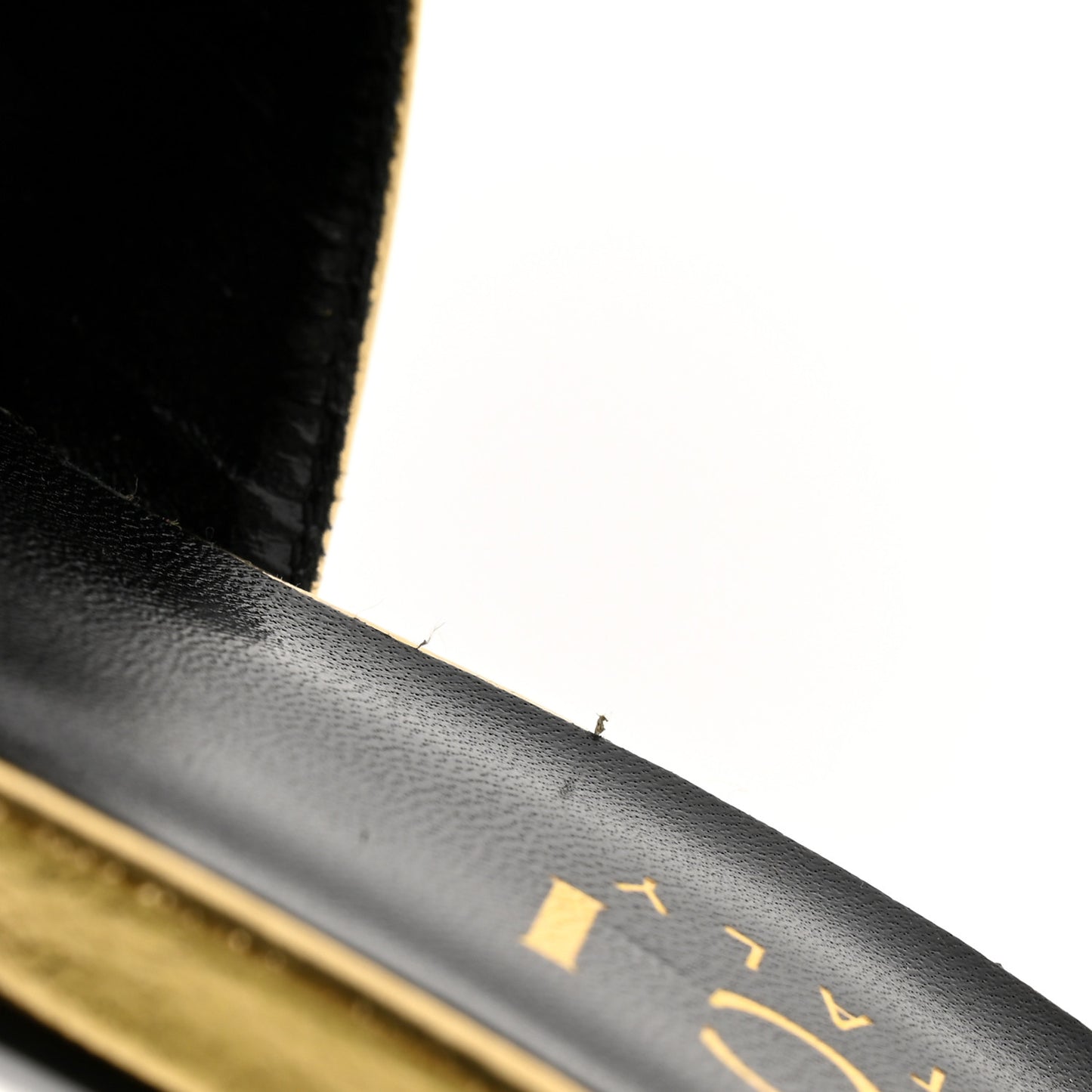 Soft Nappa Priscilla Ankle Cuff Pumps 41 Gold