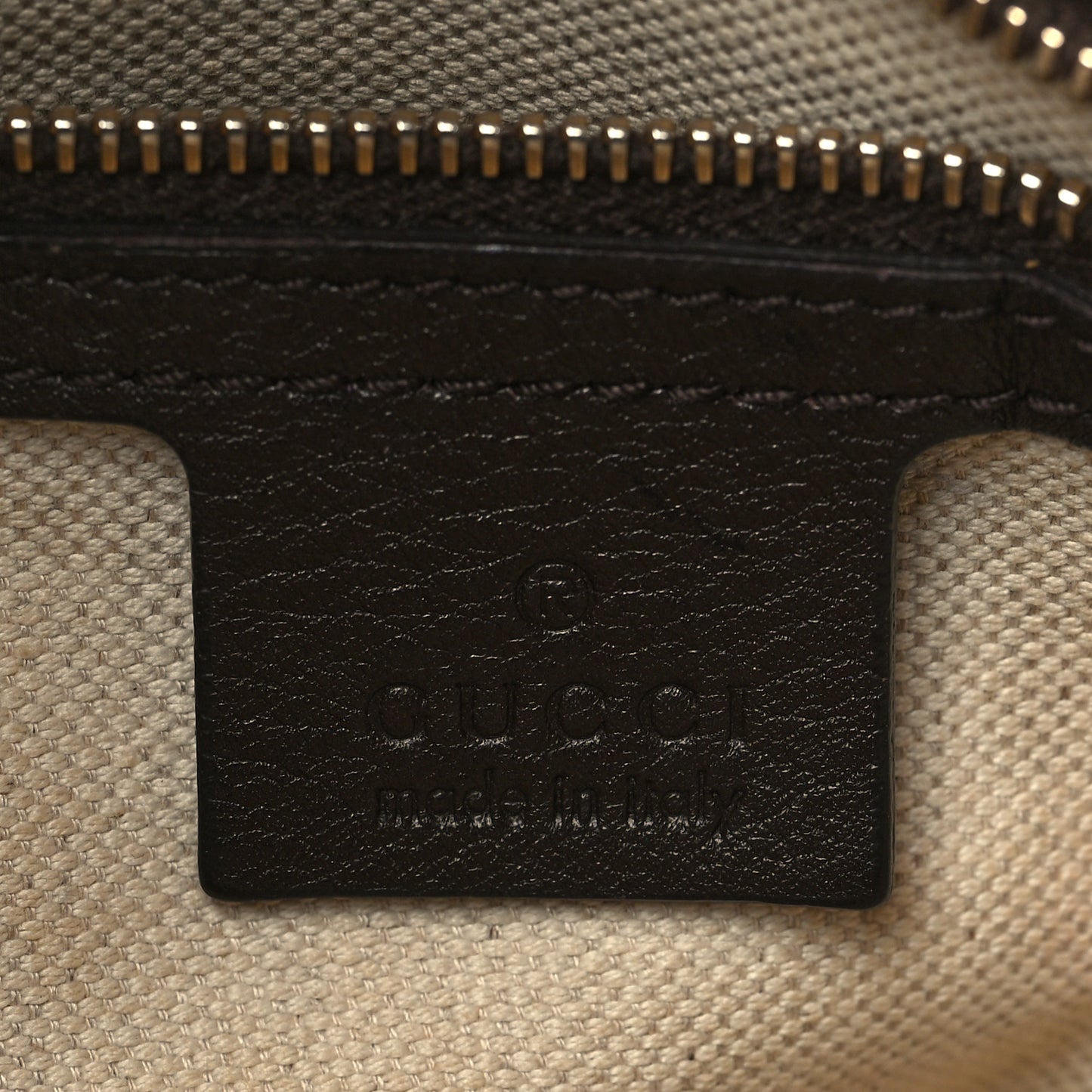 Guccissima Medium Bree Shoulder Bag Chocolate