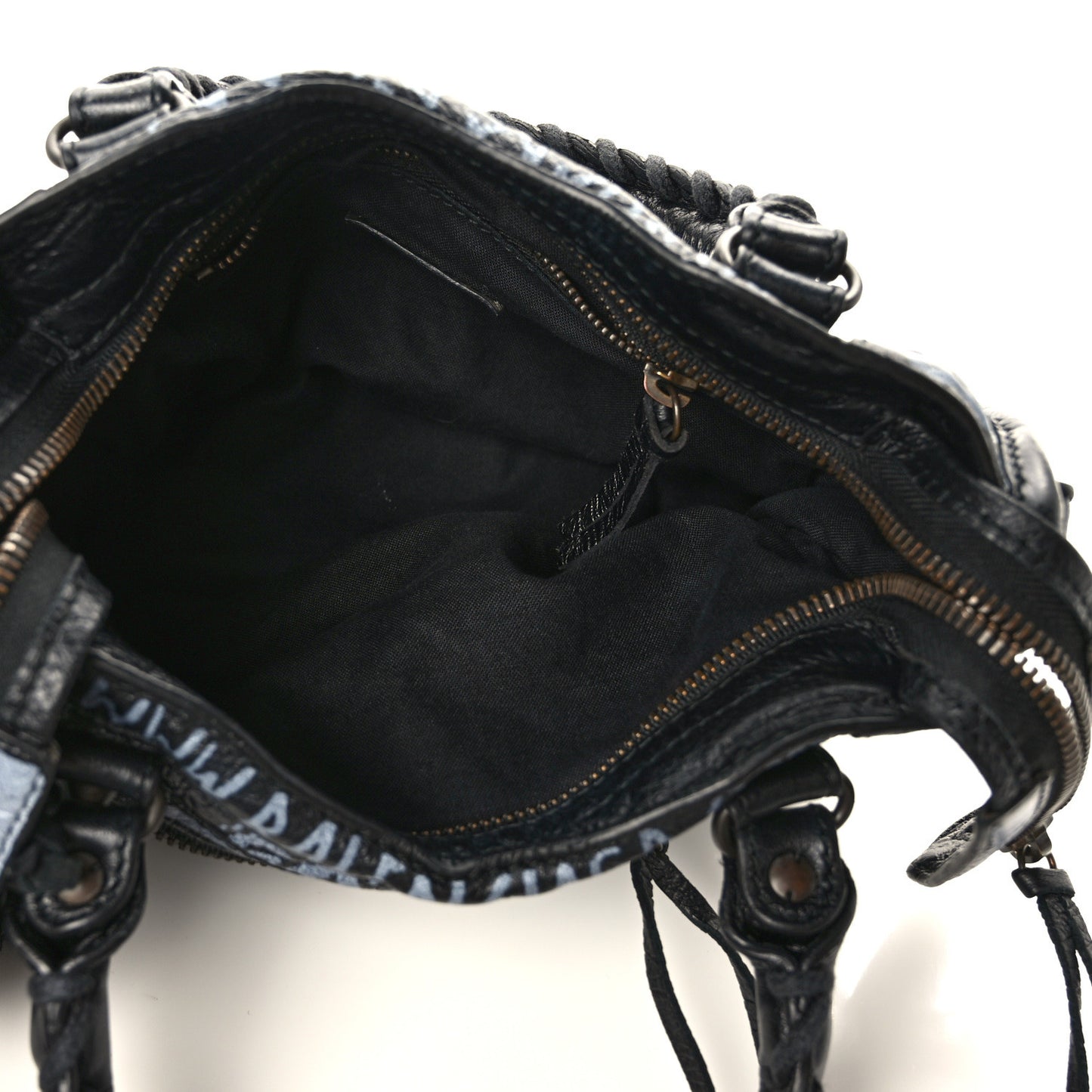 Agneau Arena Graffiti All Over Classic Hardware Mini City Black