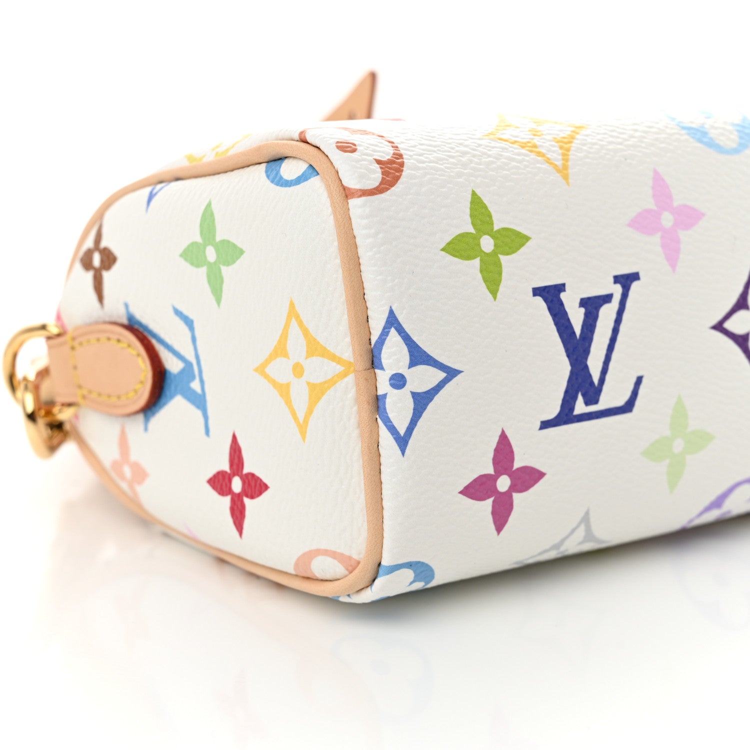 Louis Vuitton LV X TM Monogram Multicolor Nano Speedy White 8 of 10