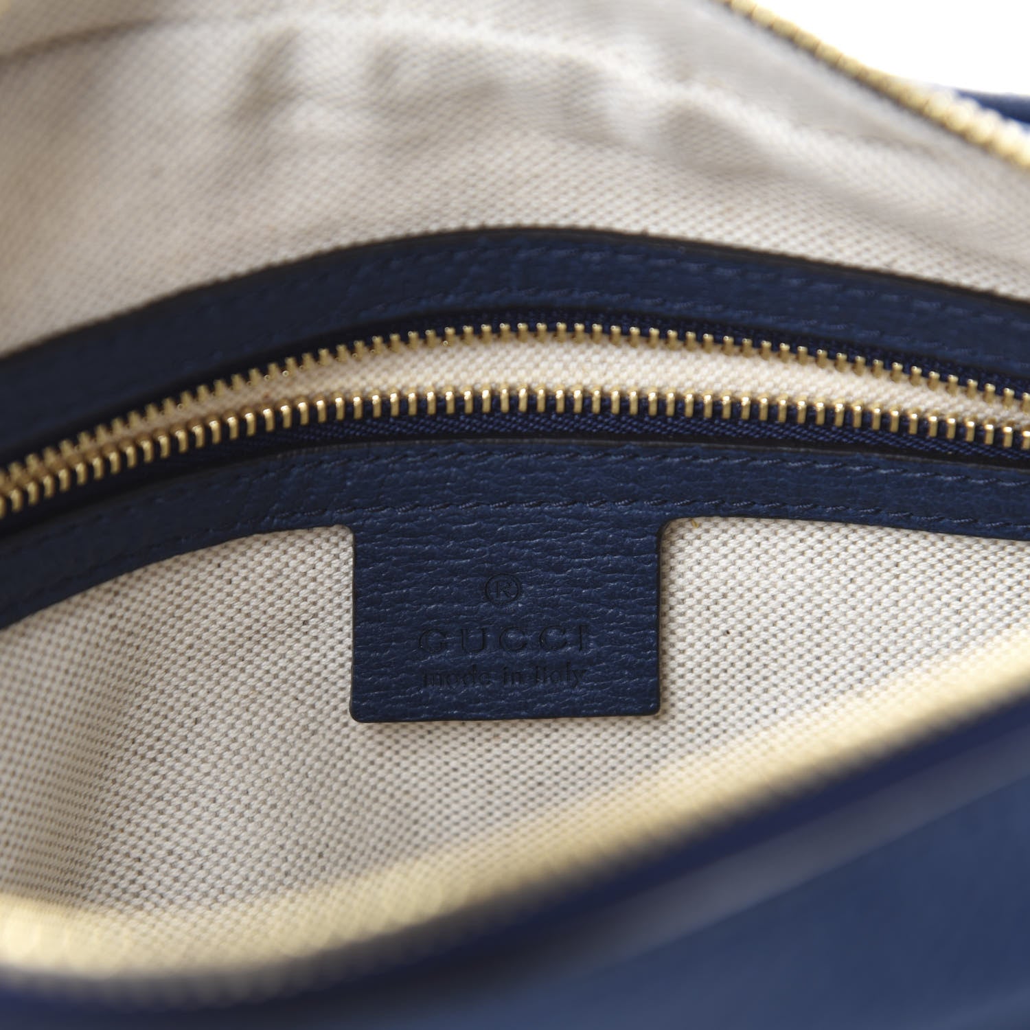 Gucci Canvas Flora Floral Shoulder Bag White Blue Agata Mulitcolor 8 of 10