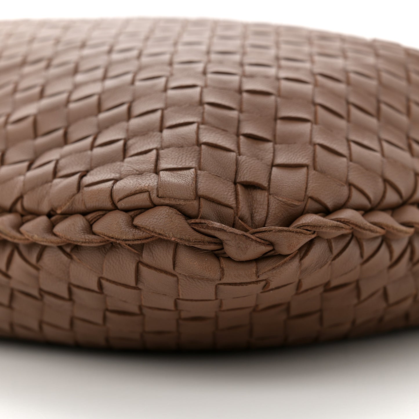 Nappa Intrecciato Large Veneta Hobo Noce